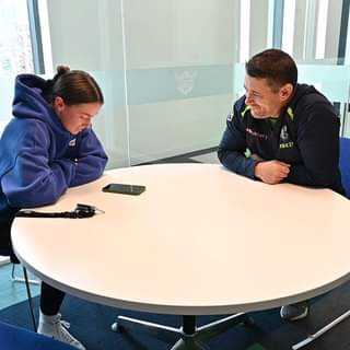 The moment Emma Barnes told her mum that she’d be making her #NRLW debut on Sunday  #WeAre...