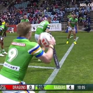 One of the all time try celebrations!...