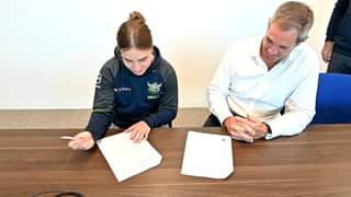 Georgia Willey has received the first ever Katrina Fanning Scholarship from the Raiders Fo...