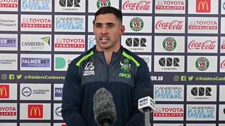 VIDEO | Jamal Fogarty previews Raiders vs Warriors match