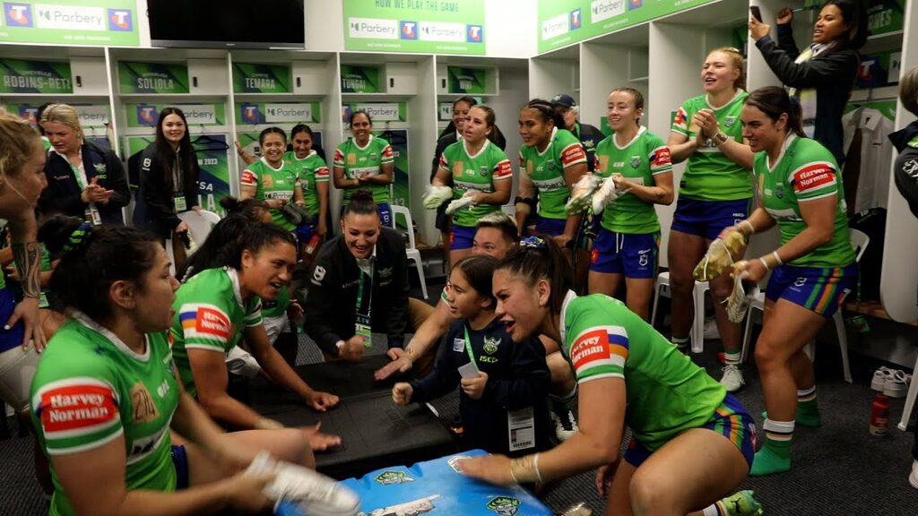 VIDEO | NRLW Team Song: Raiders v Roosters