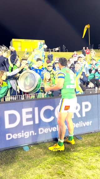 VIDEO | Rapa on the drums with shorts giveaway #WeAreRaiders