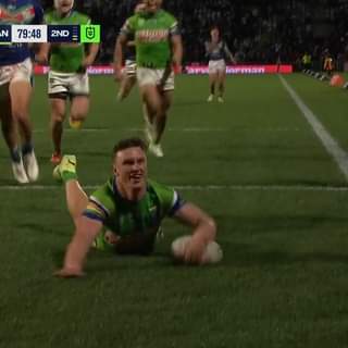 This try was special  #WeAreRaiders...