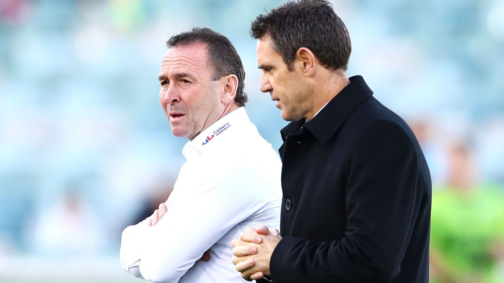 Ricky Stuart and Brad Fitler