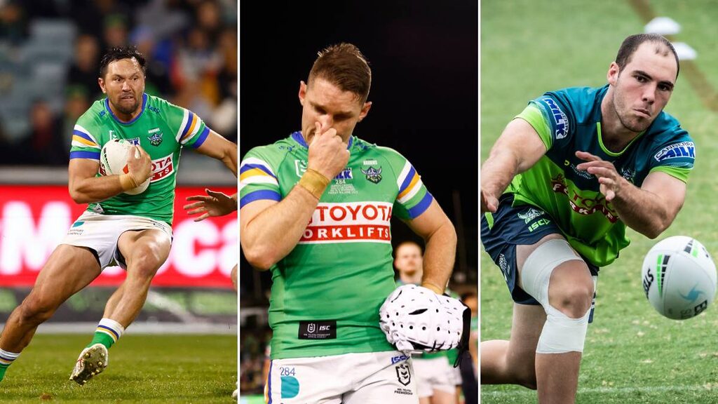 Jordan Rapana has shifted to fullback after Jarrod Croker suffered a hamstring injury, with Adrian Trevilyan set for long-awaited comeback. Pictures file