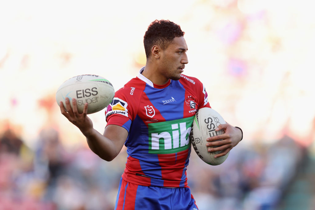 Knights outside back Simi Sasagi joins Raiders for two seasons.