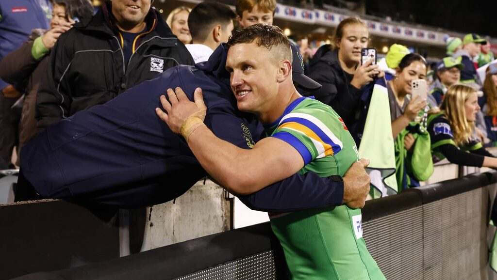 Jack Wighton wants to leave Canberra a winner. Picture by Keegan Carroll