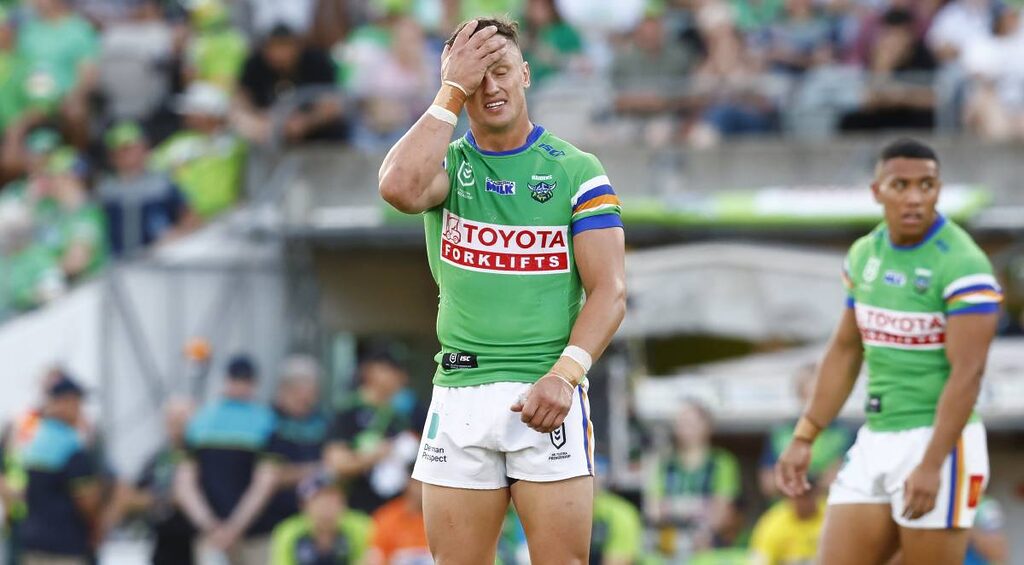 Canberra Raiders five-eighth Jack Wighton. Picture by Keegan Carroll