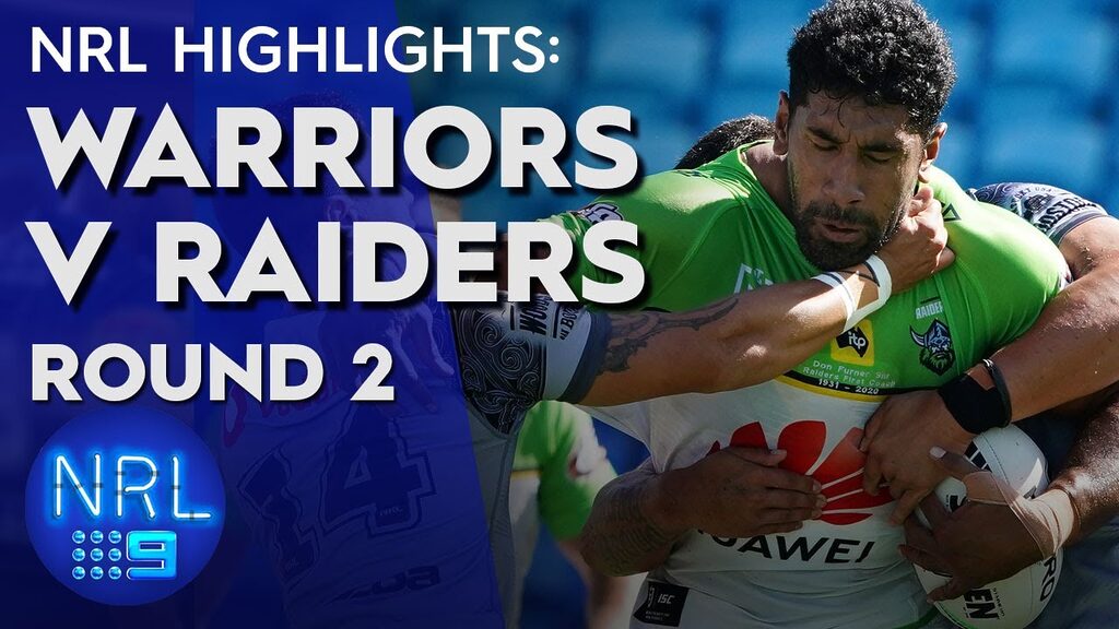 VIDEO | NRL Highlights: New Zealand Warriors v Canberra Raiders - Round 2 | NRL on Nine