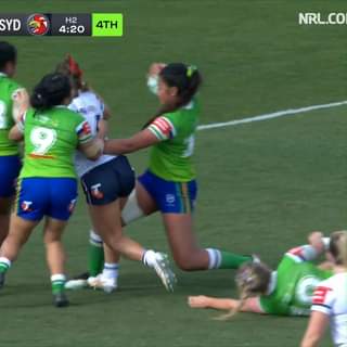 A big play by Monalisa Soliola!...