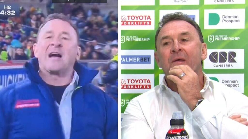 ‘F**k off’: Ricky Stuart blows up on sideline, in press conference