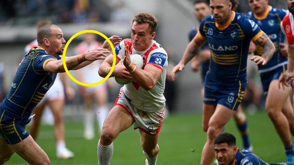 ‘Play scissor, paper, rock’: Gutho hits back at NRL’s strip call amid damning referee indictment