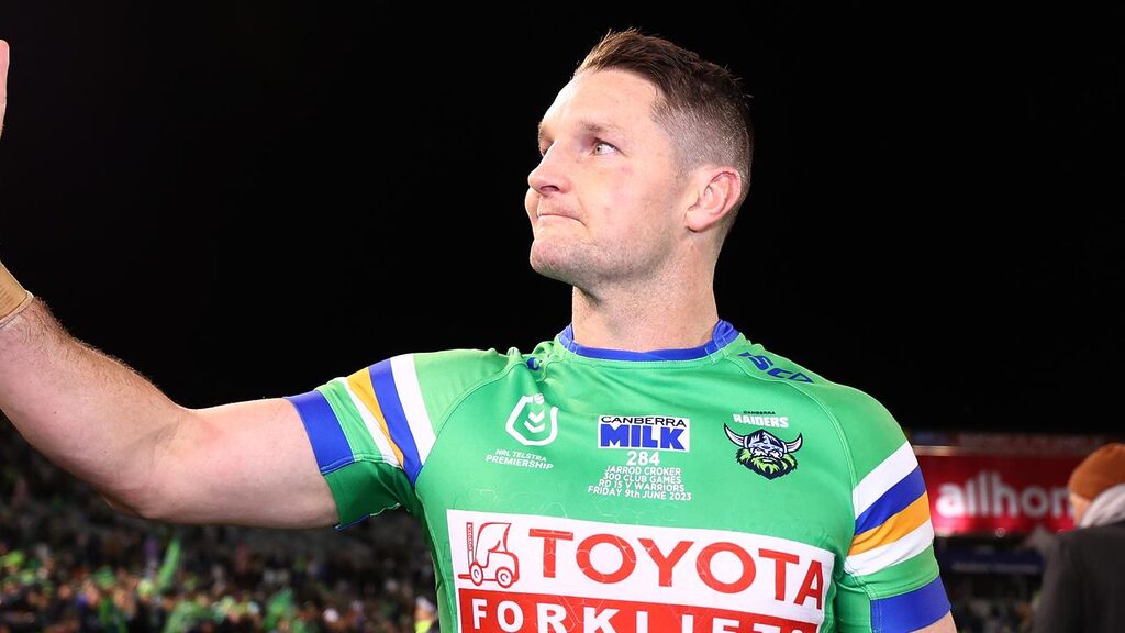 ‘The body’s had enough’: Raiders legend Croker calls time on illustrious NRL career