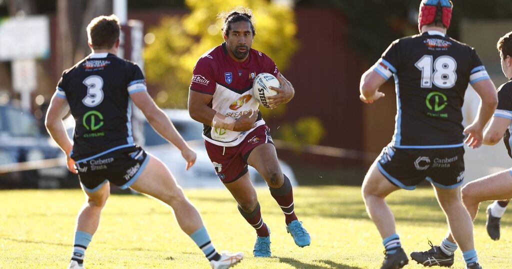 Canberra Raiders Cup: Queanbeyan Kangaroos forward Sia Soliola determined to leave ACT a winner