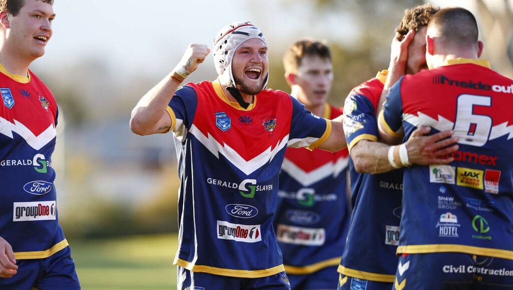 Liam Oakley and the Bushrangers are chasing their first premiership for the joint venture. Picture by Keegan Carroll