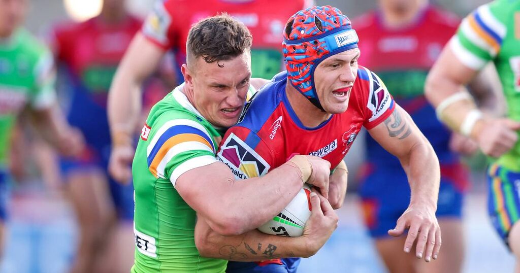 Canberra Raiders' NRL finals hype wanes before Newcastle Knights match.