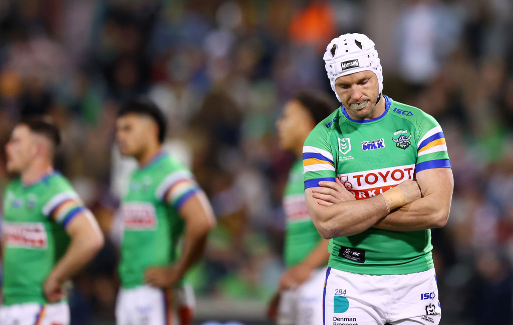 Croker excluded from Raiders' finals match against Knights