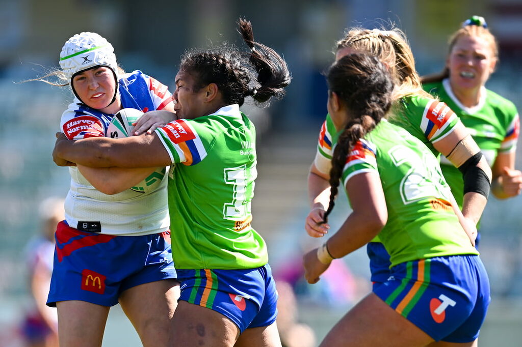 Knights beat Raiders, all but lock up NRLW finals spot