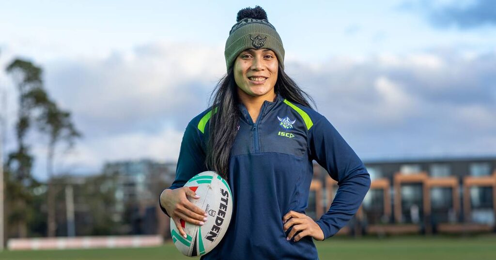 Tough Simaima Taufa waltzes to inaugural Canberra Raiders NRLW player of the year