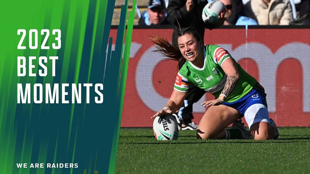 2023 Best Moments: Raiders first NRLW try