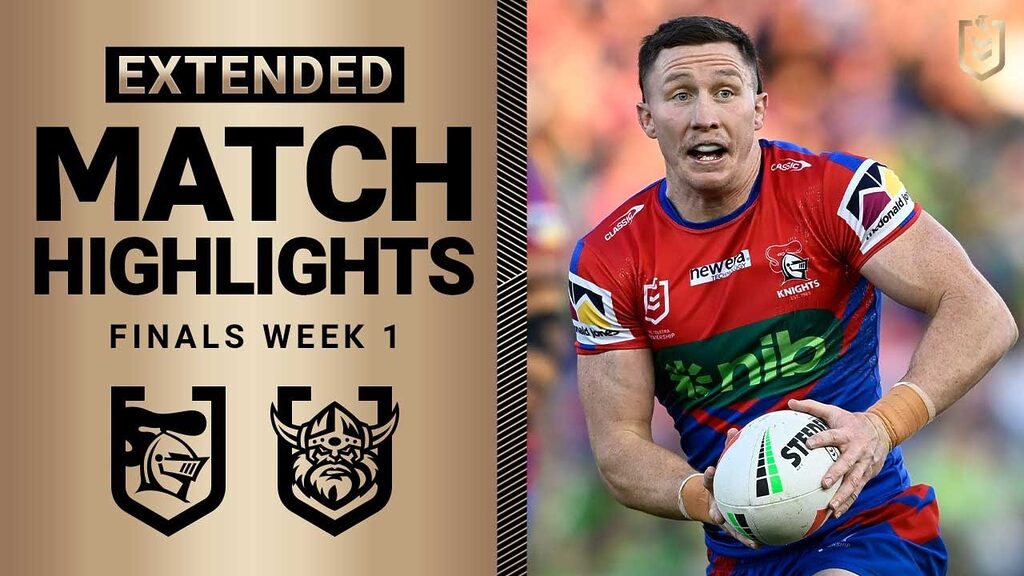 NRL 2023 | Newcastle Knights v Canberra Raiders | Extended Match Highlights, Finals Week 1