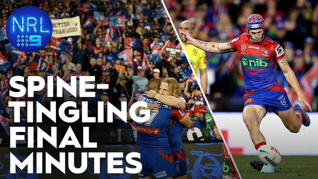 VIDEO | The OUTRAGEOUS final minutes of THAT extra-time thriller: Knights v Raiders | NRL on Nine
