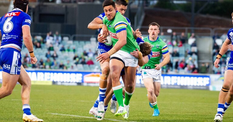 Canberra Raiders' Joe Tapine and Apii Nicholls up for International Rugby League Golden Boot award