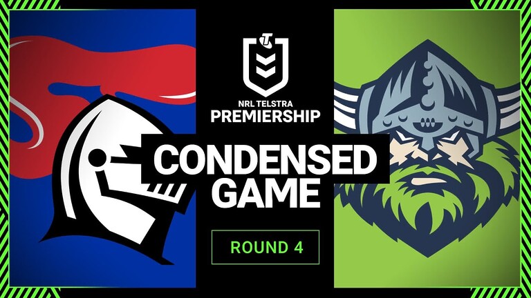 NRL 2023 | Newcastle Knights v Canberra Raiders | Condensed Match, Round 4