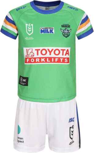 Canberra Raiders 2024 NRL Toddler Home Jersey Sizes 0-4 BNWT