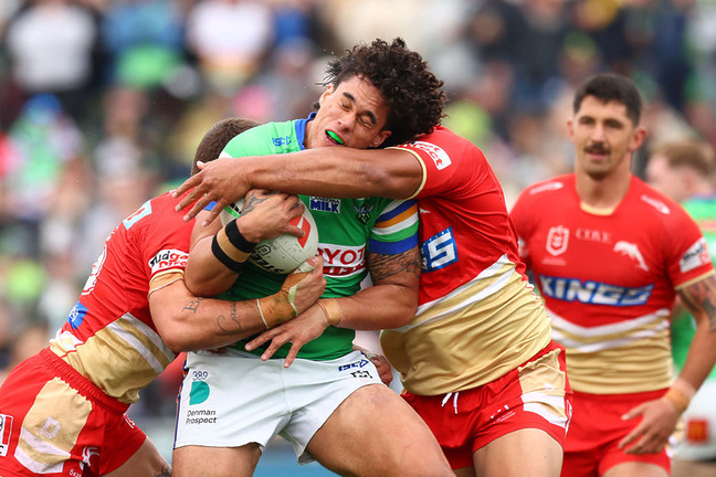 NRL Rd 9 - Raiders v Dolphins