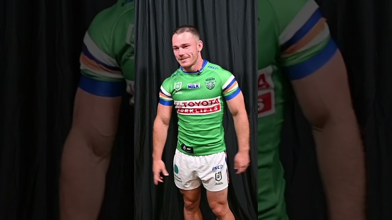 Rate Starlo's impression of Zac out of 10! #WeAreRaiders #NRL