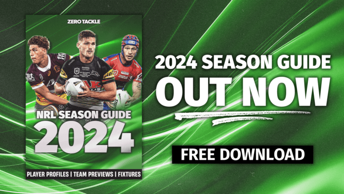 Zero Tackle 2024 NRL Season Guide - Free Download