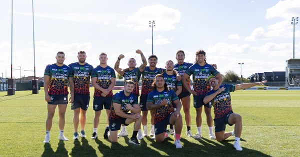 Canberra Raiders Launch Multicultural Run Out Tee