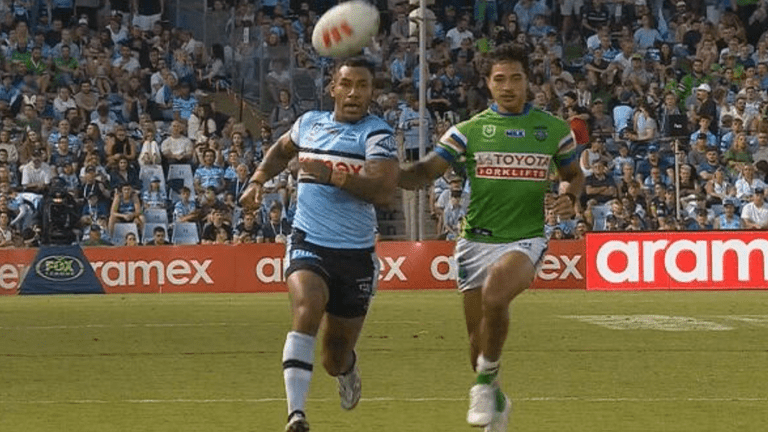 'That's unacceptable': Xavier Savage's costly blunder ripped as Sharks secured comeback win over Raiders