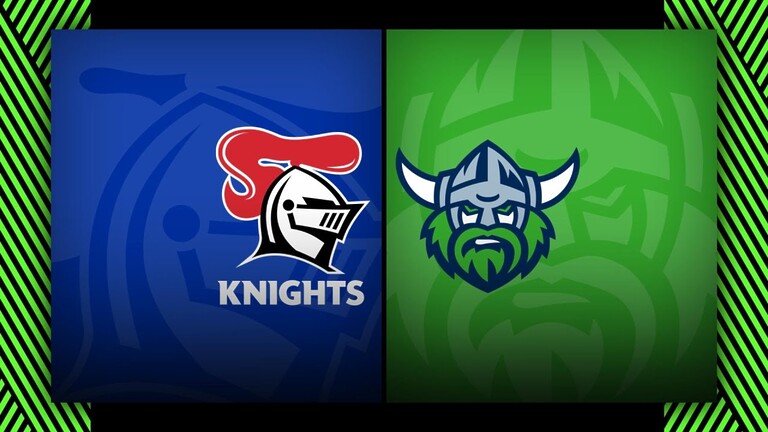 NRL 2024 | Knights v Raiders | Extended Match Highlights