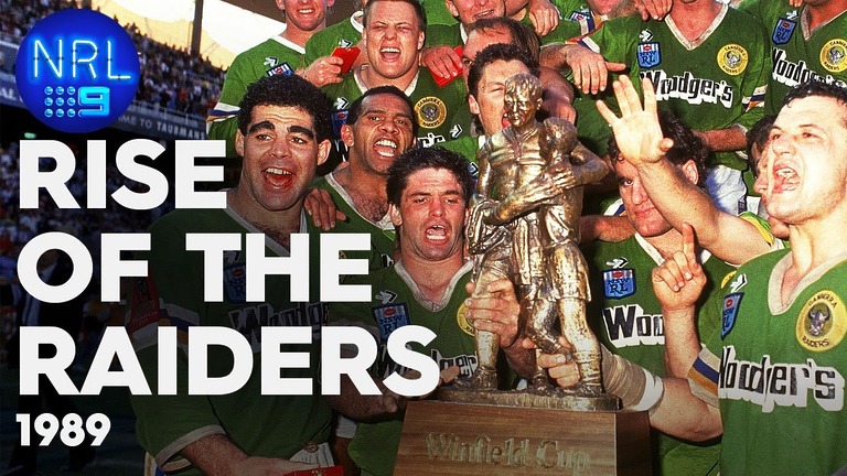 The rise of the Raiders - 1989 Premiers | NRL on Nine