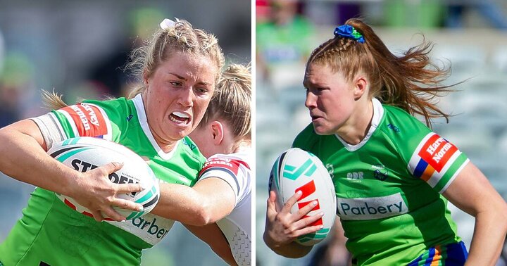 'Unfinished business': Raiders re-sign star NRLW duo on long-term deals