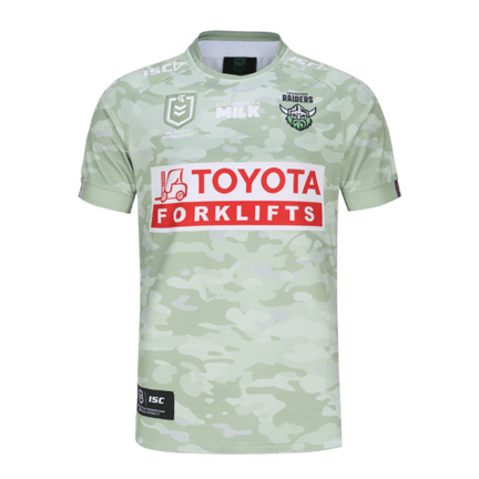 NRL 2024 ANZAC Jersey - Canberra Raiders - Green - Adult - Mens
