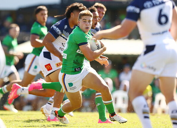 Chevy Stewart named at fullback for Raiders, set to make NRL debut