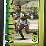Numbers Up Canberra Raiders Laurie Daley Signed Framed Lithograph NRL League