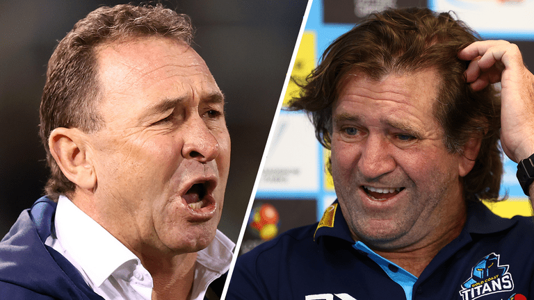 Ricky Stuart clarifies bust-up with Des Hasler over "pretty poor" refereeing claims