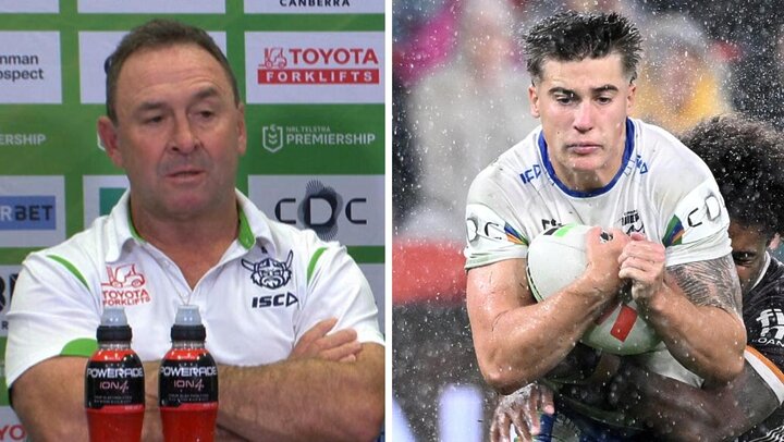 Ricky Stuart defended his young players after a tough night in the 34-10 loss to the Broncos and revealed the Raiders are rebuilding their club around youth.