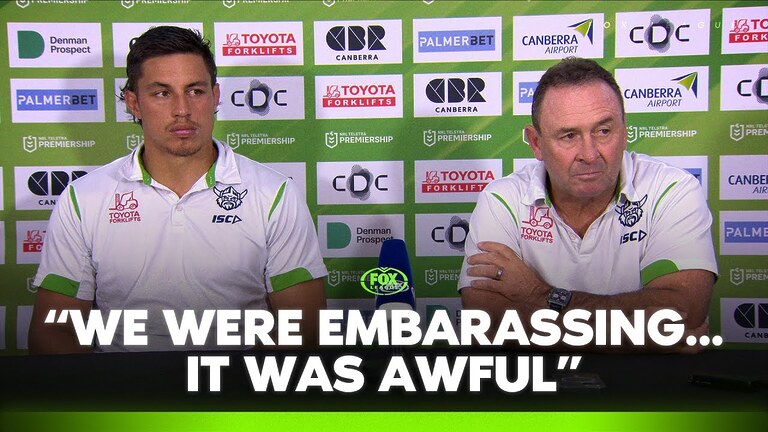 Another CLASSIC Ricky Stuart Press Conference | Raiders Press Conference | Fox League