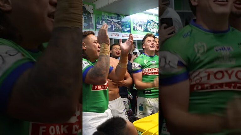 We sing when we win! 🎤 #weareraiders