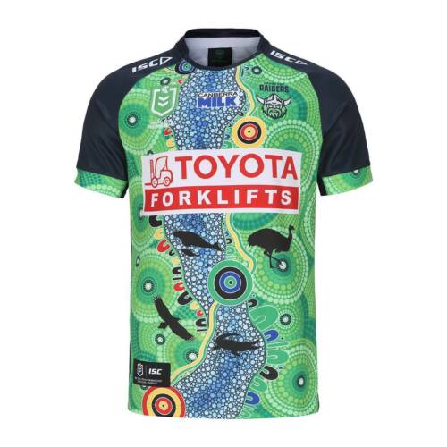 2024 Indigenous Jersey Sizes S-7XL Canberra Raiders