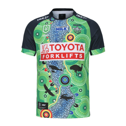 NRL 2024 Indigenous Jersey - Canberra Raiders - Adult - Mens