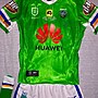 Canberra Raiders match worn jersey, shorts and socks