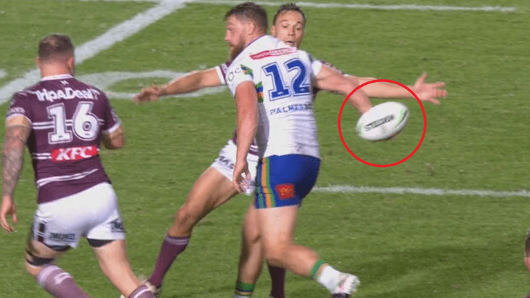 Elliott Whithead produces 'one of the best try-assists you are ever likely to see' in Raiders' comeback victory