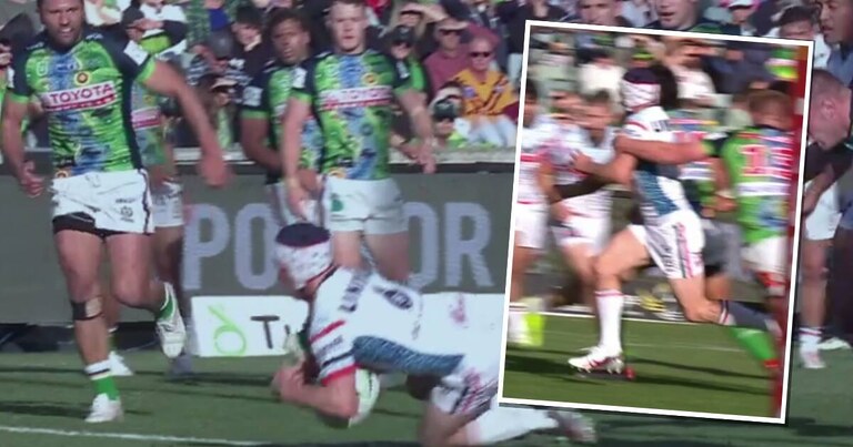 NRL defends penalty try against Raiders as 'perfectly fair'