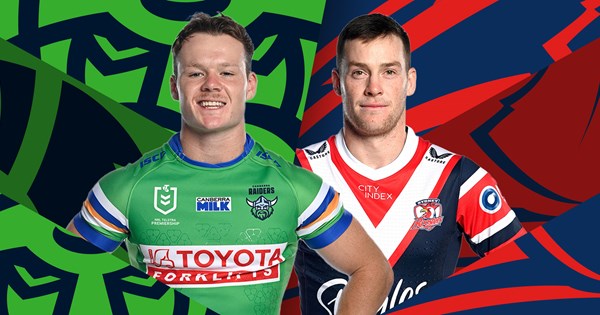 Raiders and Roosters ready to rumble in Round 12